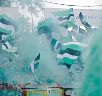 Kibice GKS-u Bełchatów zbierają pieniądze dla służby zdrowia